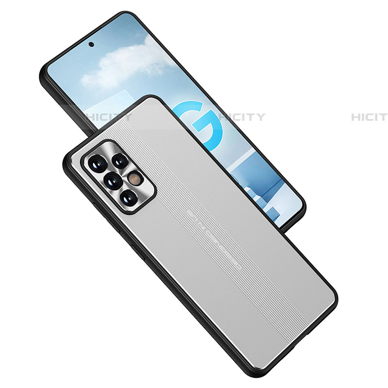 Funda Lujo Marco de Aluminio y Silicona Carcasa Bumper JL1 para Samsung Galaxy A52 5G