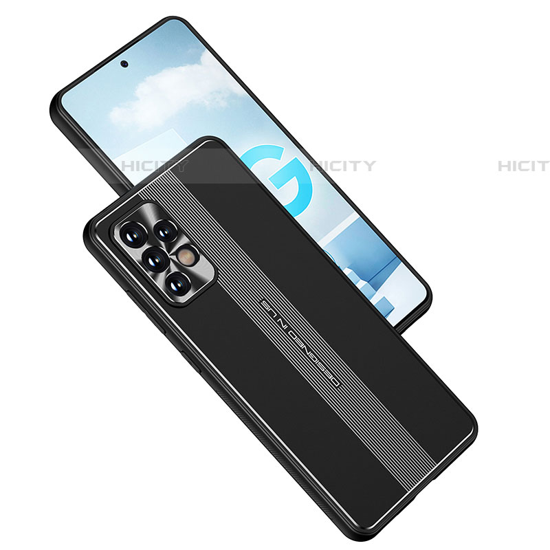 Funda Lujo Marco de Aluminio y Silicona Carcasa Bumper JL1 para Samsung Galaxy A52 5G