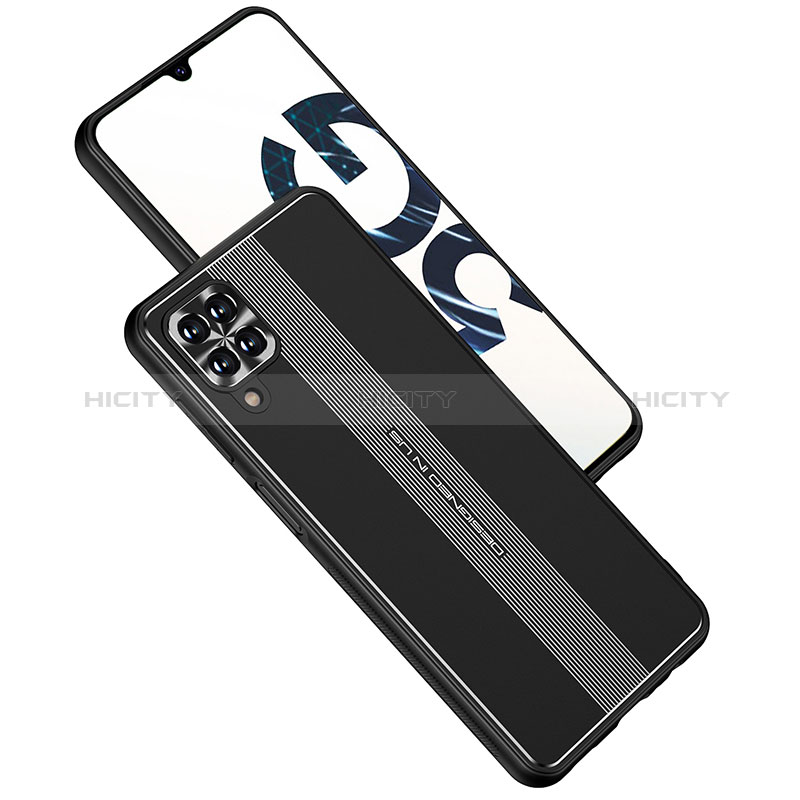 Funda Lujo Marco de Aluminio y Silicona Carcasa Bumper JL1 para Samsung Galaxy F12