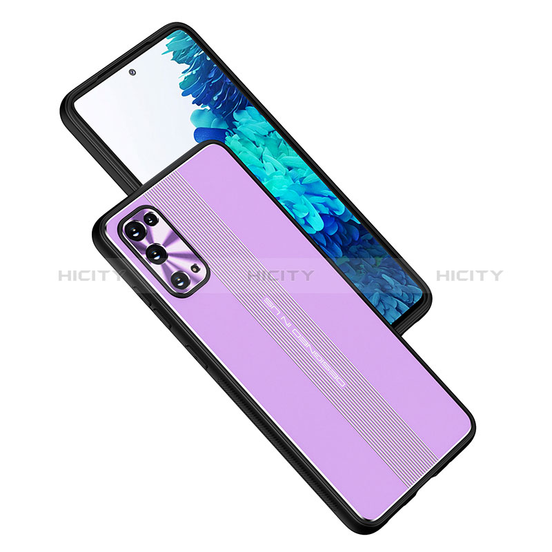 Funda Lujo Marco de Aluminio y Silicona Carcasa Bumper JL1 para Samsung Galaxy S20 FE (2022) 5G