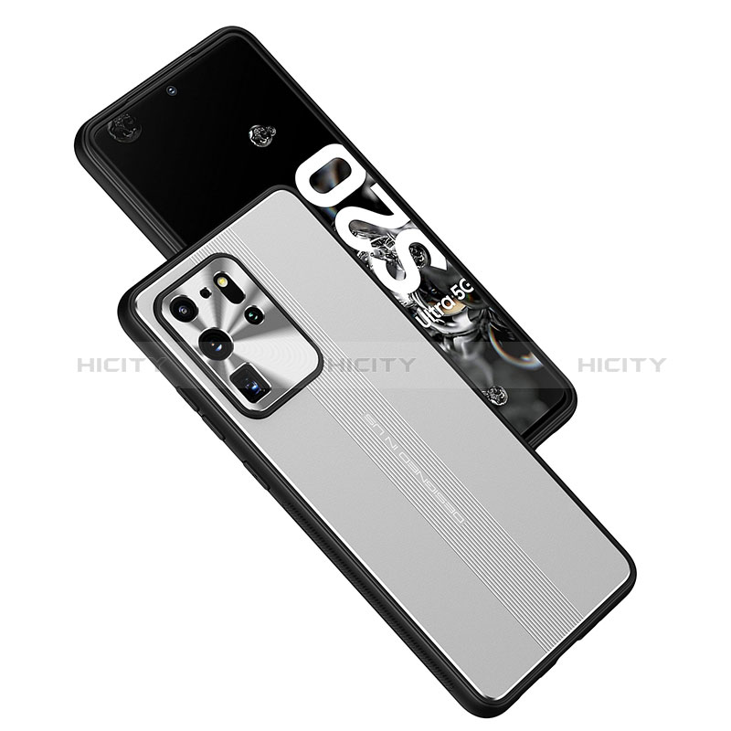 Funda Lujo Marco de Aluminio y Silicona Carcasa Bumper JL1 para Samsung Galaxy S20 Ultra