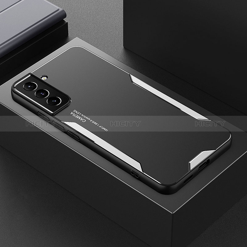 Funda Lujo Marco de Aluminio y Silicona Carcasa Bumper M01 para Samsung Galaxy S24 5G