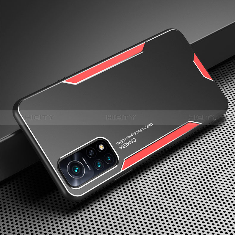 Funda Lujo Marco de Aluminio y Silicona Carcasa Bumper para Xiaomi Mi 10T 5G