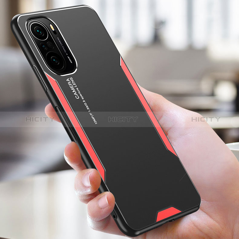 Funda Lujo Marco de Aluminio y Silicona Carcasa Bumper para Xiaomi Mi 11X Pro 5G