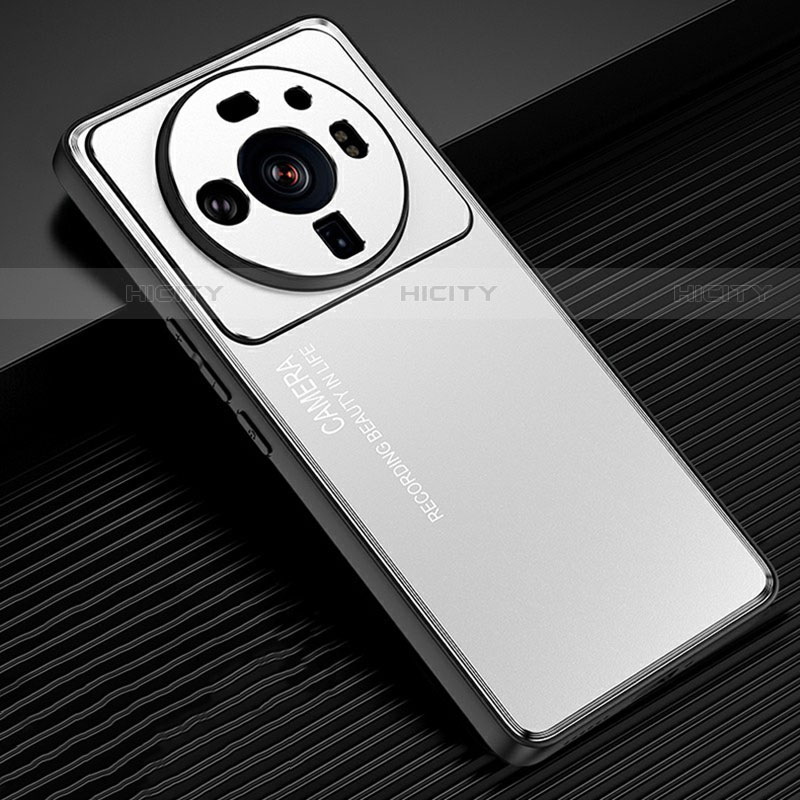 Funda Lujo Marco de Aluminio y Silicona Carcasa Bumper para Xiaomi Mi 12S Ultra 5G
