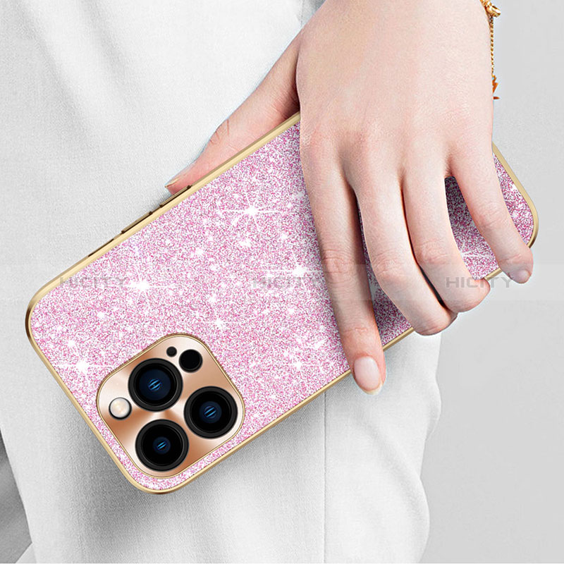 Funda Silicona Carcasa Goma Bling-Bling AC1 para Apple iPhone 15 Pro Max