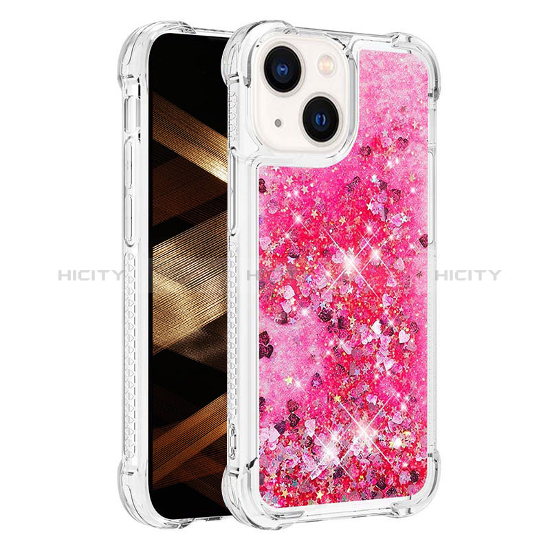 Funda Silicona Carcasa Goma Bling-Bling S01 para Apple iPhone 13