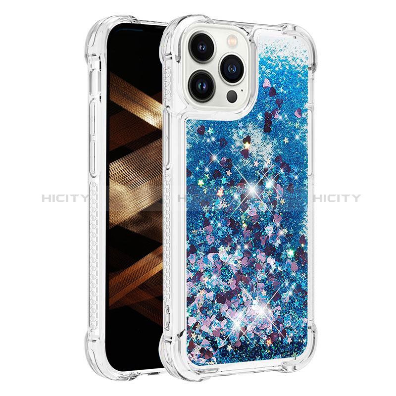 Funda Silicona Carcasa Goma Bling-Bling S01 para Apple iPhone 13 Pro