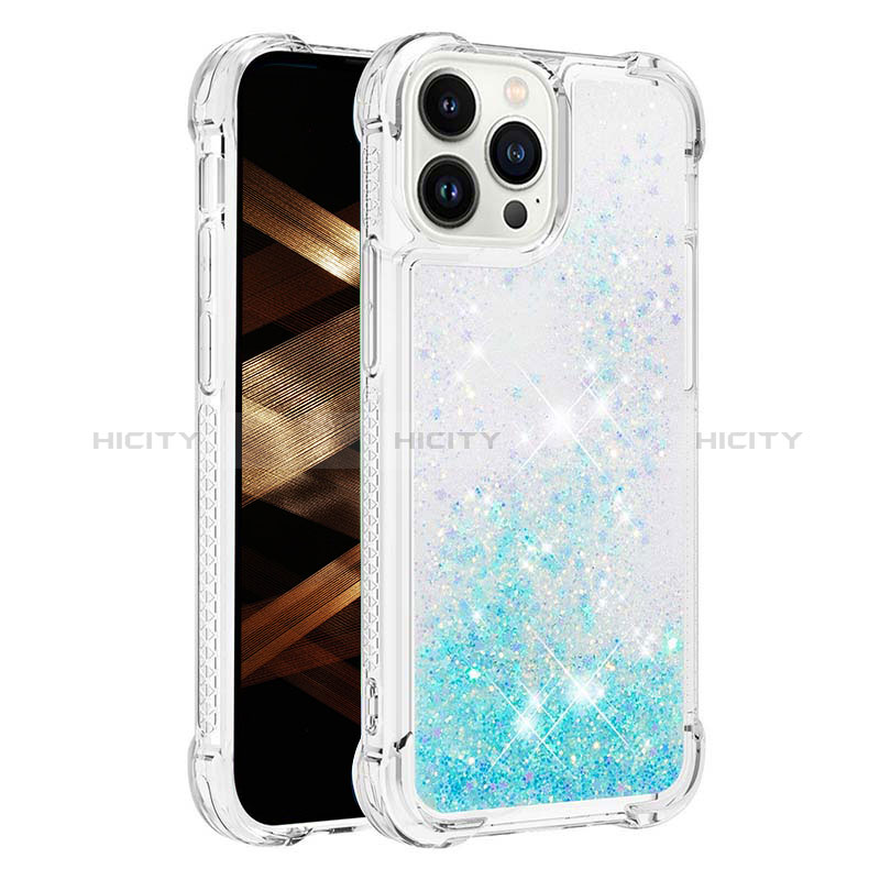 Funda Silicona Carcasa Goma Bling-Bling S01 para Apple iPhone 13 Pro