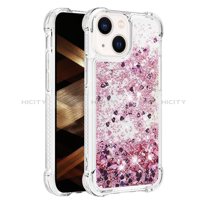 Funda Silicona Carcasa Goma Bling-Bling S01 para Apple iPhone 14 Plus