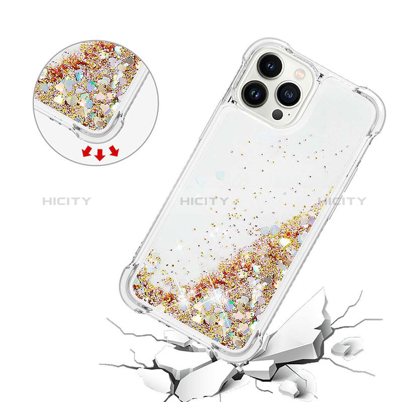 Funda Silicona Carcasa Goma Bling-Bling S01 para Apple iPhone 14 Pro Max