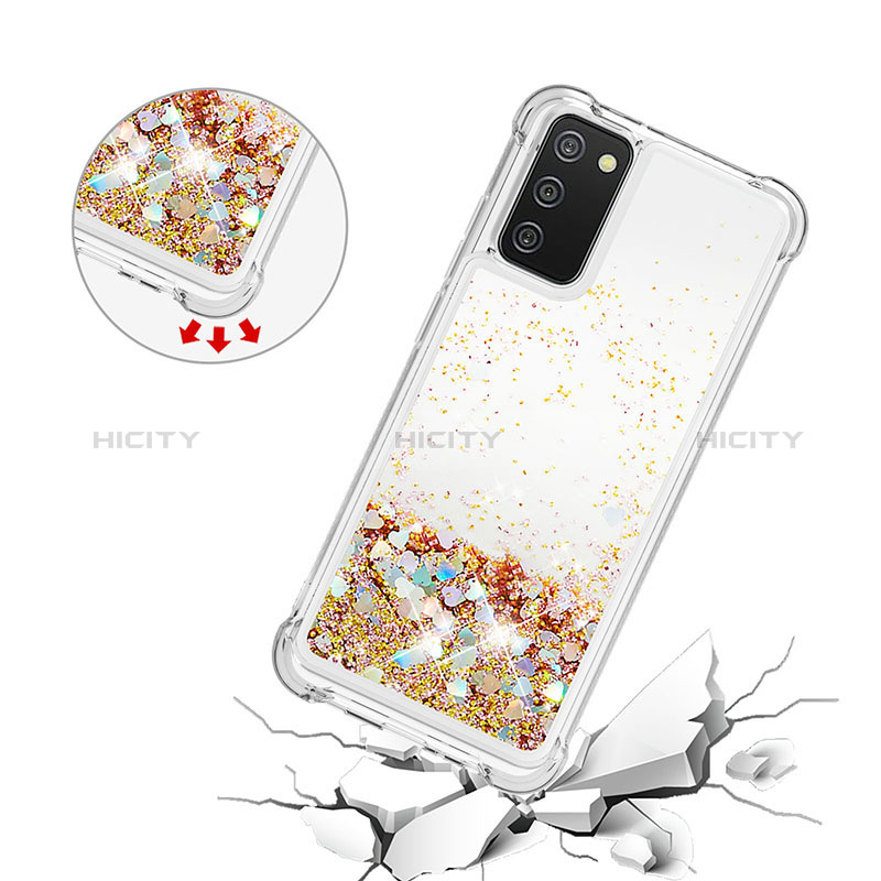 Funda Silicona Carcasa Goma Bling-Bling S01 para Samsung Galaxy A02s