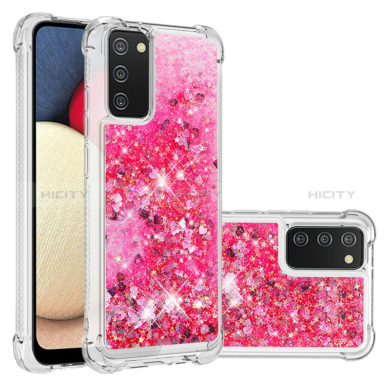 Funda Silicona Carcasa Goma Bling-Bling S01 para Samsung Galaxy A02s