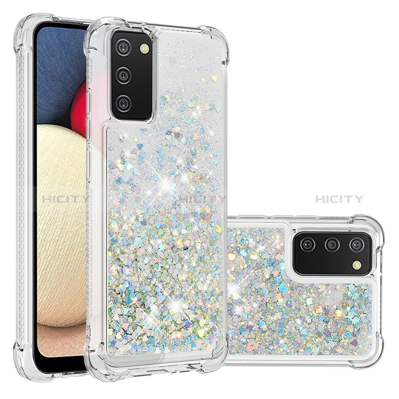 Funda Silicona Carcasa Goma Bling-Bling S01 para Samsung Galaxy A02s