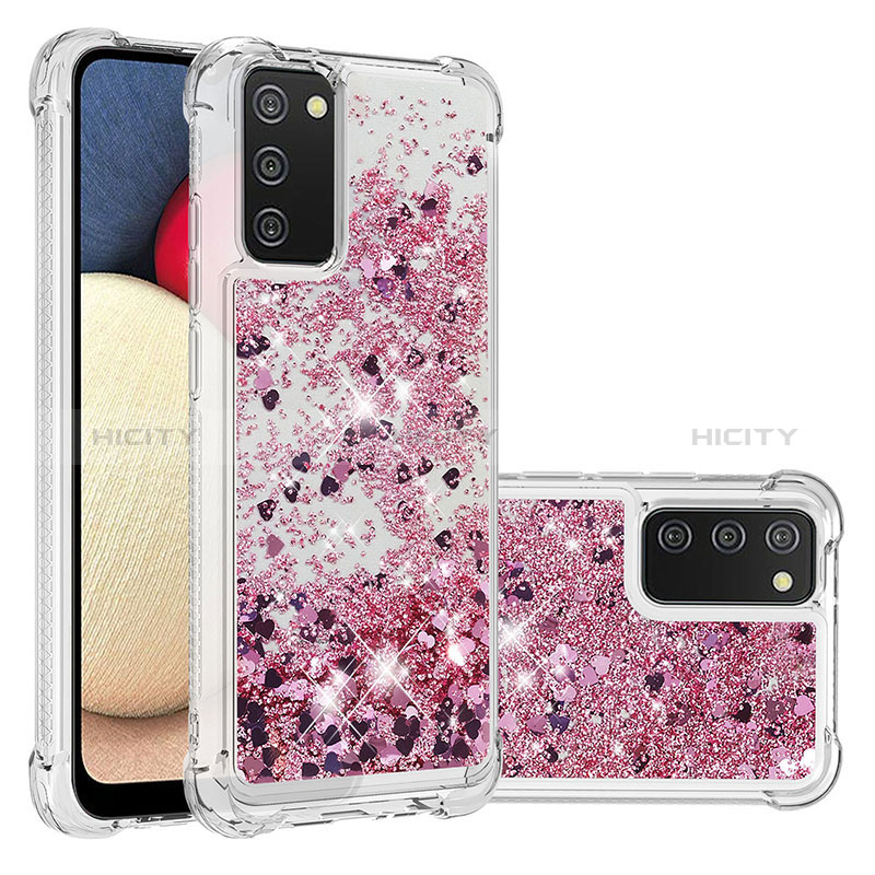 Funda Silicona Carcasa Goma Bling-Bling S01 para Samsung Galaxy A02s