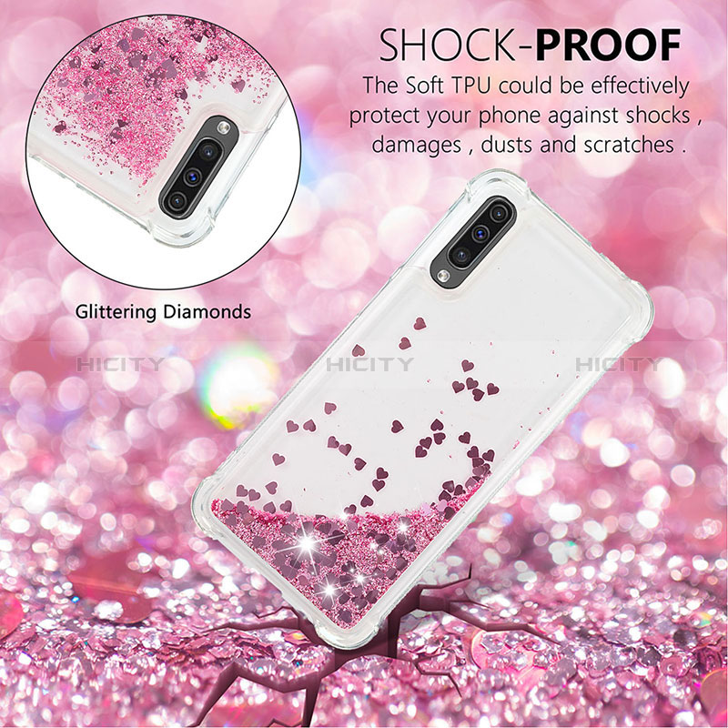 Funda Silicona Carcasa Goma Bling-Bling S01 para Samsung Galaxy A50