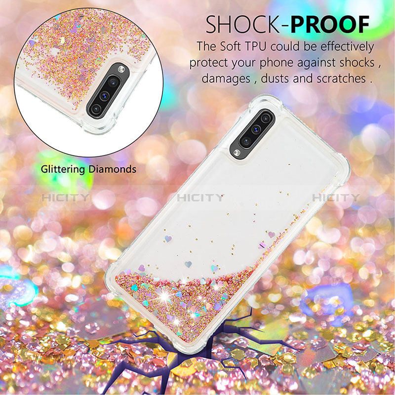 Funda Silicona Carcasa Goma Bling-Bling S01 para Samsung Galaxy A50