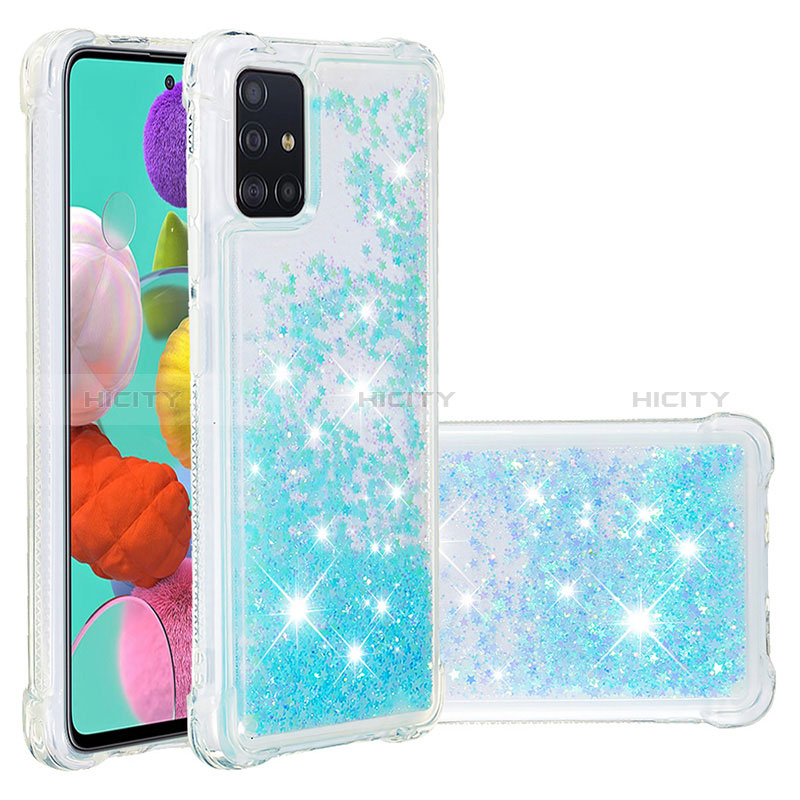 Funda Silicona Carcasa Goma Bling-Bling S01 para Samsung Galaxy A51 4G