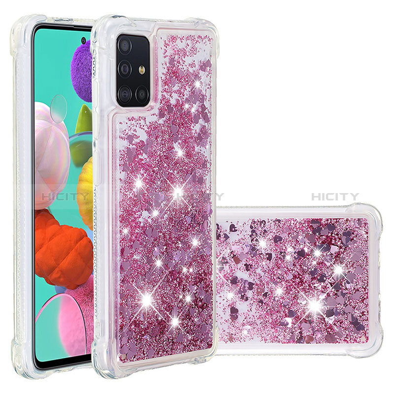 Funda Silicona Carcasa Goma Bling-Bling S01 para Samsung Galaxy A51 4G