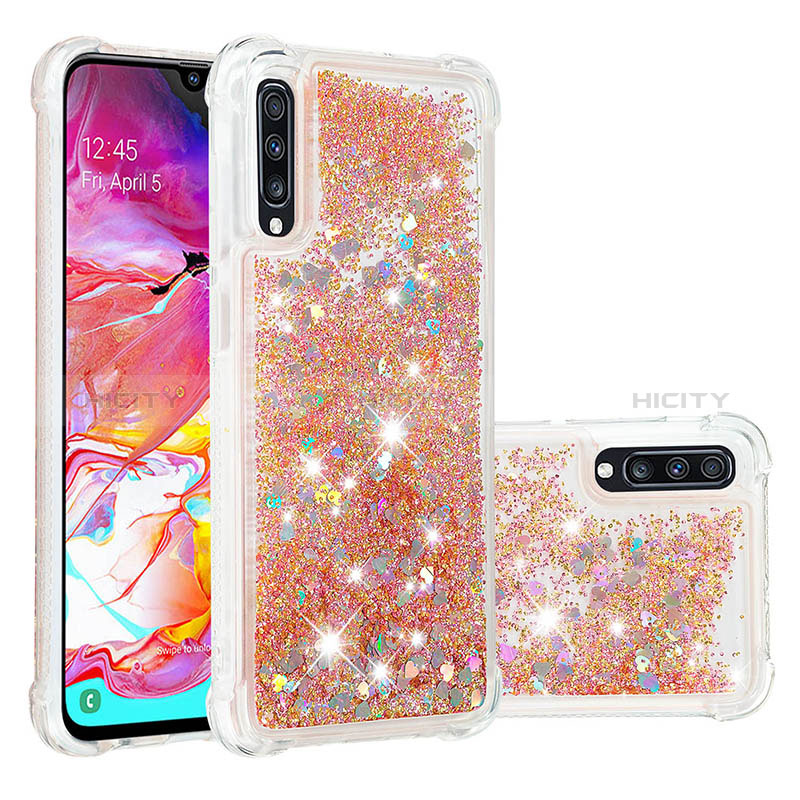 Funda Silicona Carcasa Goma Bling-Bling S01 para Samsung Galaxy A70S