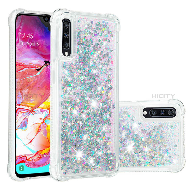 Funda Silicona Carcasa Goma Bling-Bling S01 para Samsung Galaxy A70S