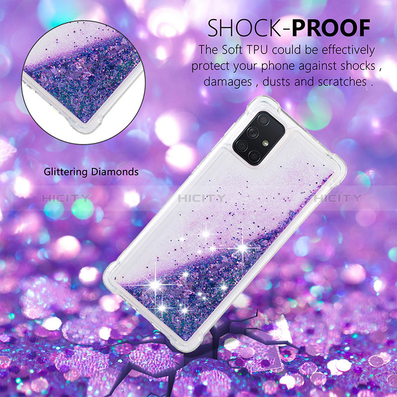 Funda Silicona Carcasa Goma Bling-Bling S01 para Samsung Galaxy A71 4G A715