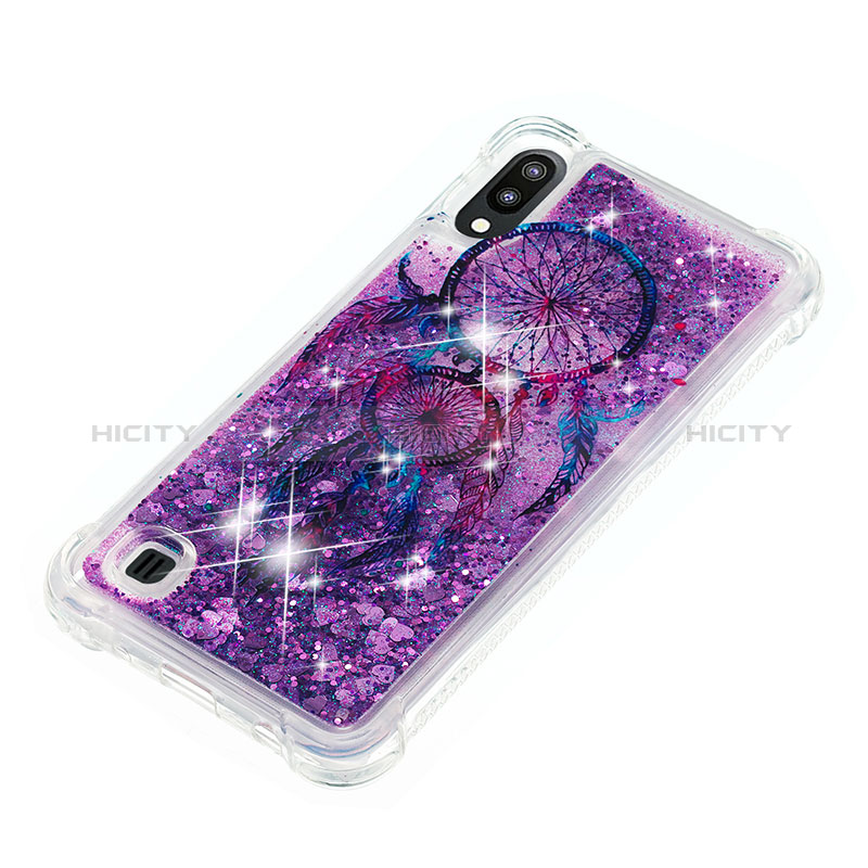 Funda Silicona Carcasa Goma Bling-Bling S01 para Samsung Galaxy M10