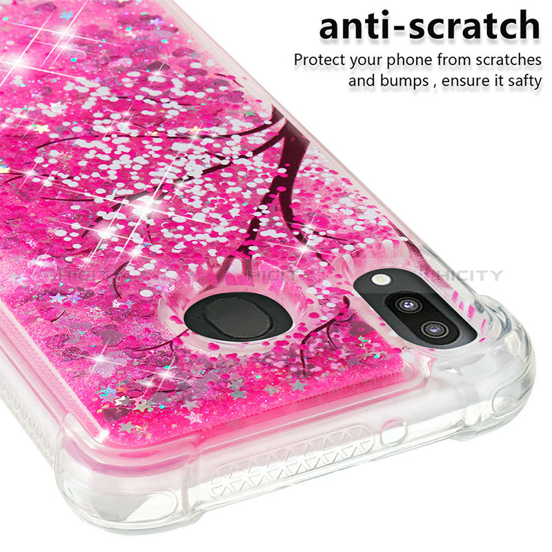 Funda Silicona Carcasa Goma Bling-Bling S01 para Samsung Galaxy M20