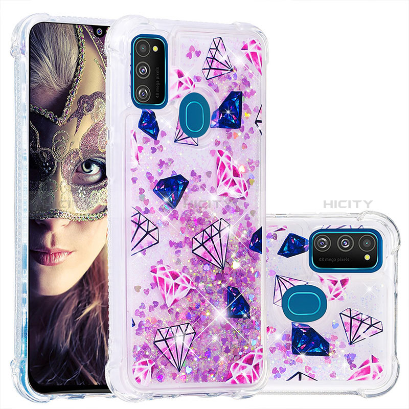 Funda Silicona Carcasa Goma Bling-Bling S01 para Samsung Galaxy M30s