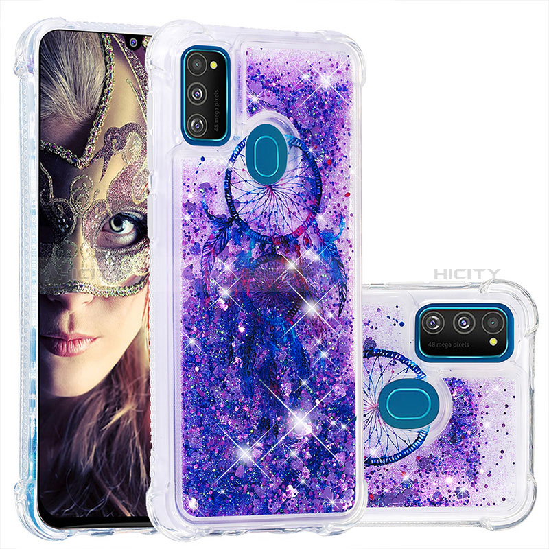 Funda Silicona Carcasa Goma Bling-Bling S01 para Samsung Galaxy M30s