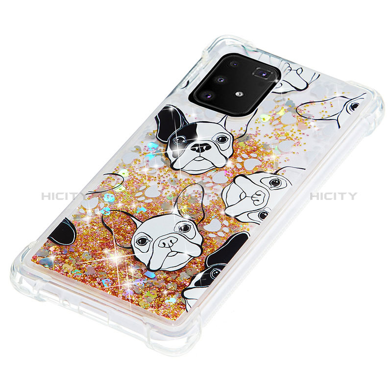 Funda Silicona Carcasa Goma Bling-Bling S01 para Samsung Galaxy M80S