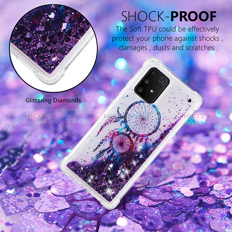 Funda Silicona Carcasa Goma Bling-Bling S01 para Samsung Galaxy M80S