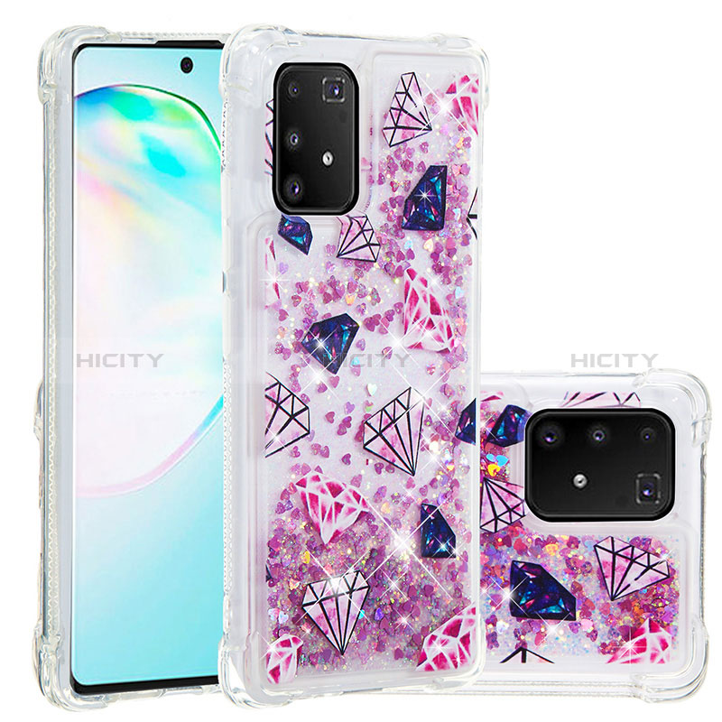 Funda Silicona Carcasa Goma Bling-Bling S01 para Samsung Galaxy S10 Lite