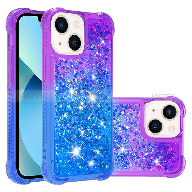 Funda Silicona Carcasa Goma Bling-Bling S02 para Apple iPhone 14