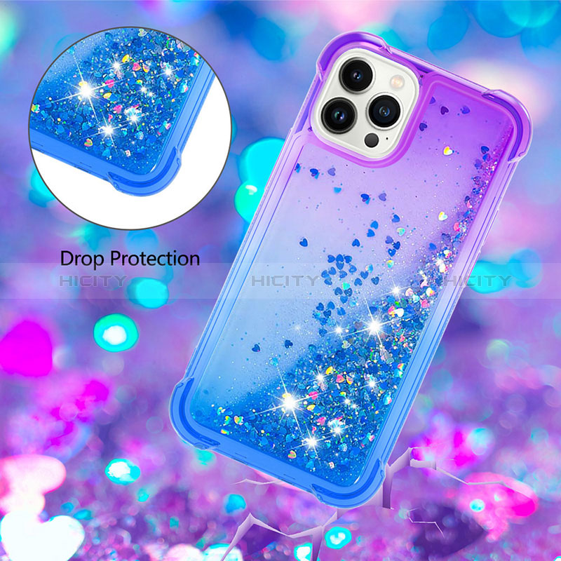 Funda Silicona Carcasa Goma Bling-Bling S02 para Apple iPhone 14 Pro Max