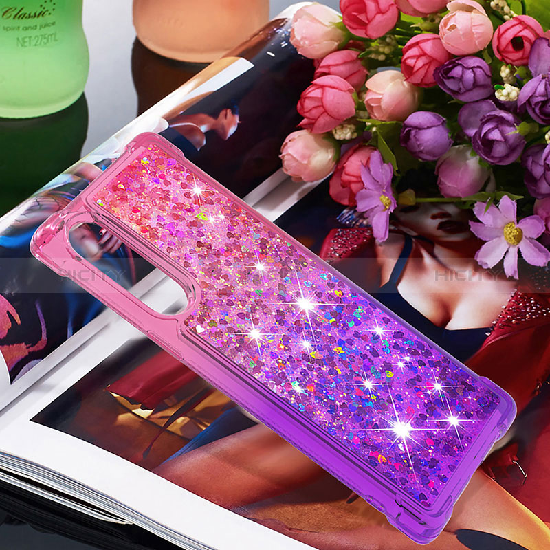 Funda Silicona Carcasa Goma Bling-Bling S02 para LG Velvet 4G