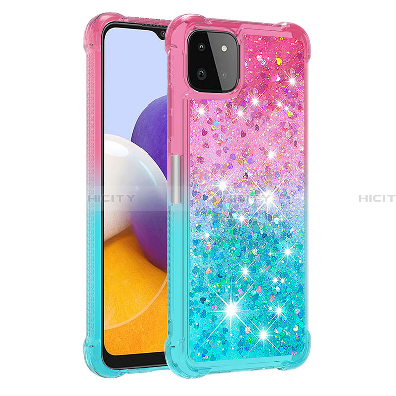 Funda Silicona Carcasa Goma Bling-Bling S02 para Samsung Galaxy A22 5G