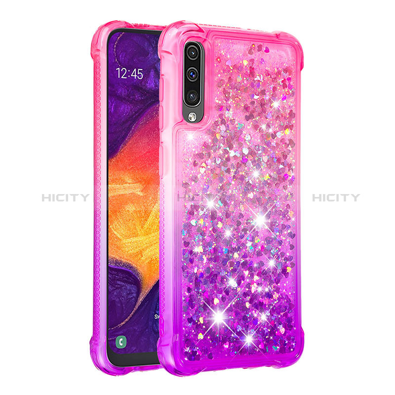 Funda Silicona Carcasa Goma Bling-Bling S02 para Samsung Galaxy A30S