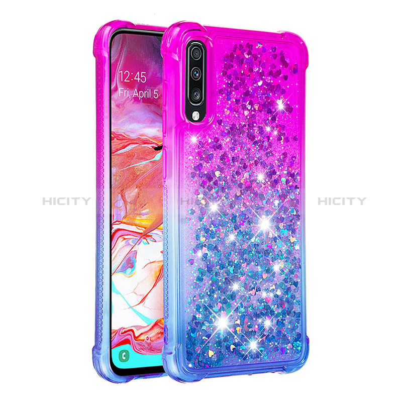 Funda Silicona Carcasa Goma Bling-Bling S02 para Samsung Galaxy A70S