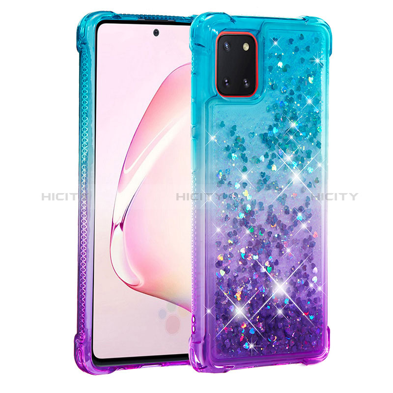 Funda Silicona Carcasa Goma Bling-Bling S02 para Samsung Galaxy A81