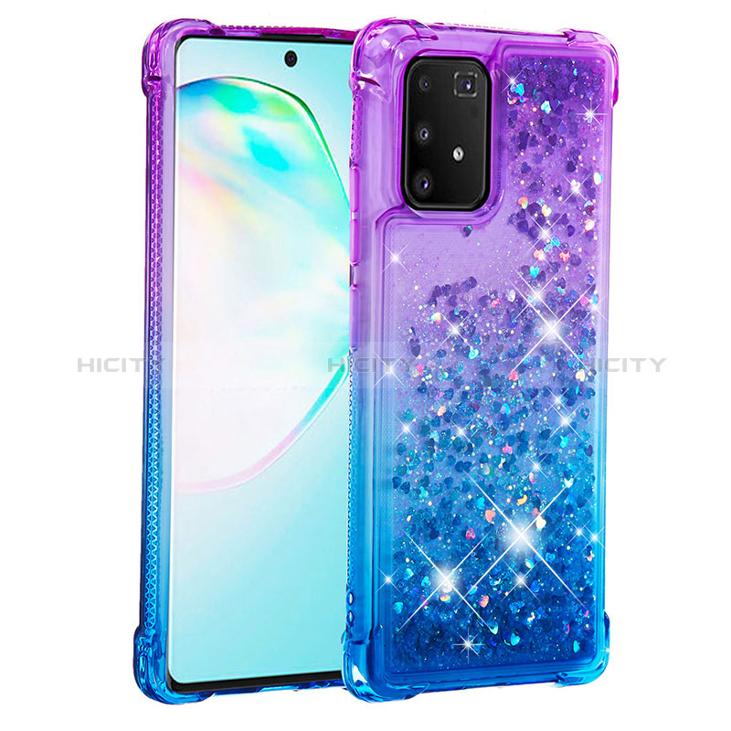 Funda Silicona Carcasa Goma Bling-Bling S02 para Samsung Galaxy A91