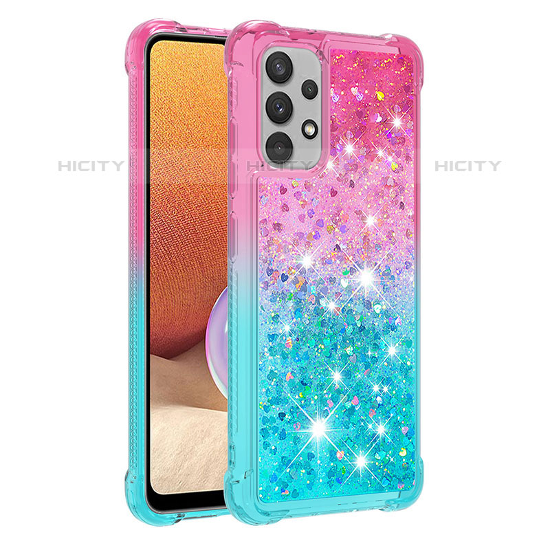 Funda Silicona Carcasa Goma Bling-Bling S02 para Samsung Galaxy M32 5G