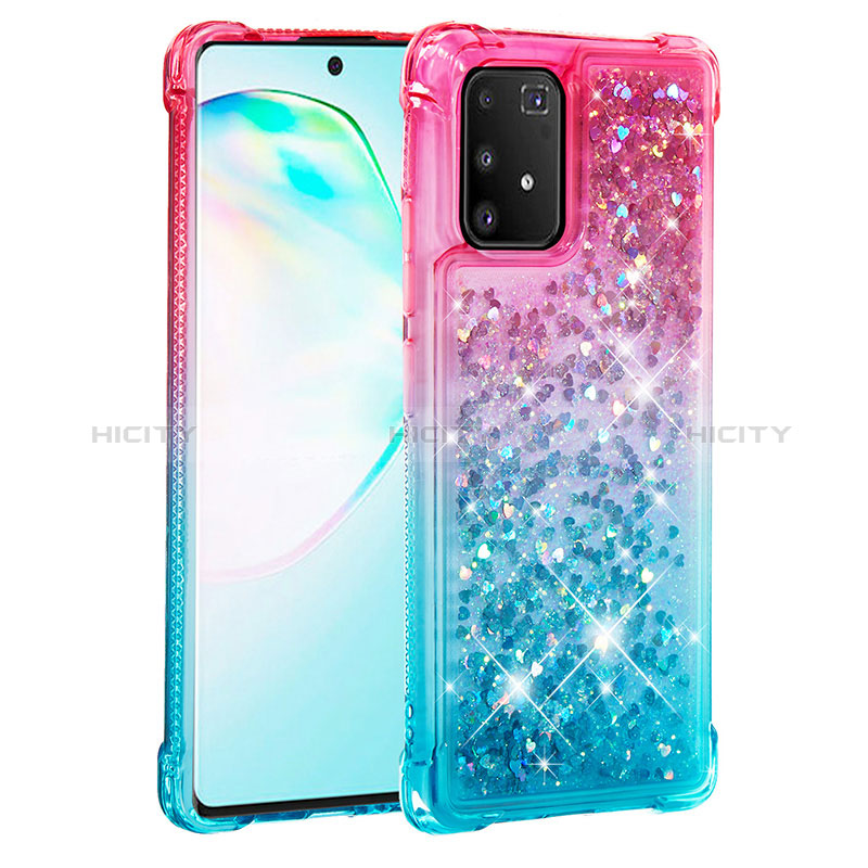 Funda Silicona Carcasa Goma Bling-Bling S02 para Samsung Galaxy M80S