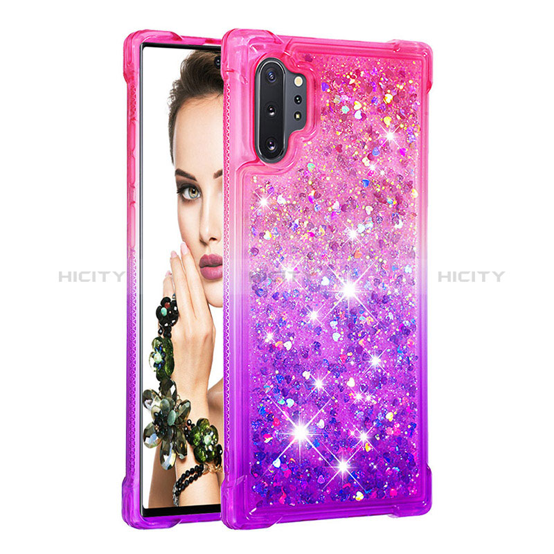 Funda Silicona Carcasa Goma Bling-Bling S02 para Samsung Galaxy Note 10 Plus 5G