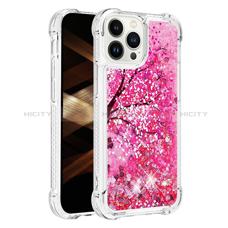 Funda Silicona Carcasa Goma Bling-Bling S03 para Apple iPhone 13 Pro