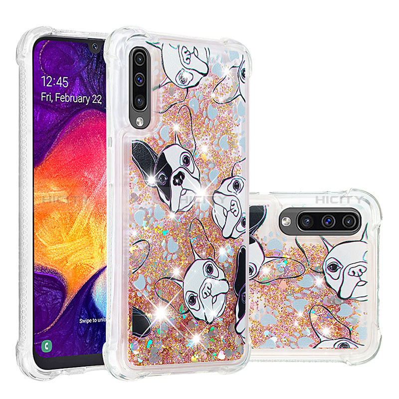 Funda Silicona Carcasa Goma Bling-Bling S03 para Samsung Galaxy A30S