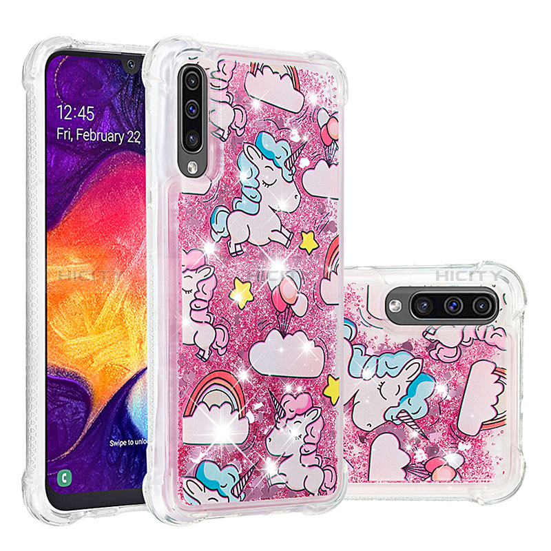 Funda Silicona Carcasa Goma Bling-Bling S03 para Samsung Galaxy A30S