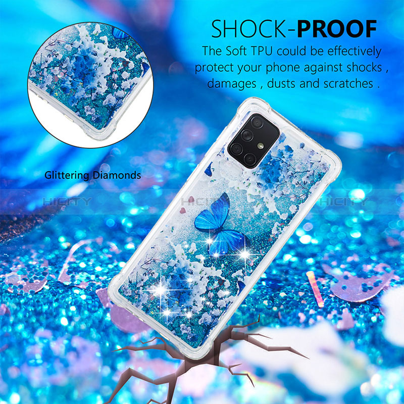 Funda Silicona Carcasa Goma Bling-Bling S03 para Samsung Galaxy A71 4G A715