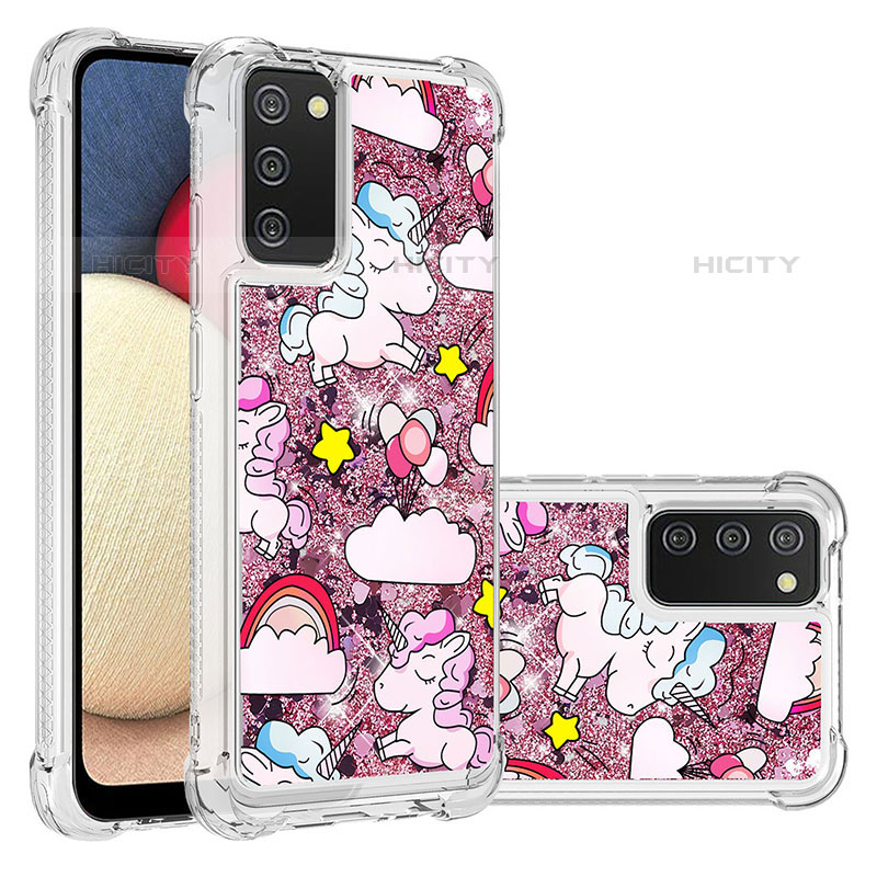 Funda Silicona Carcasa Goma Bling-Bling S03 para Samsung Galaxy M02s