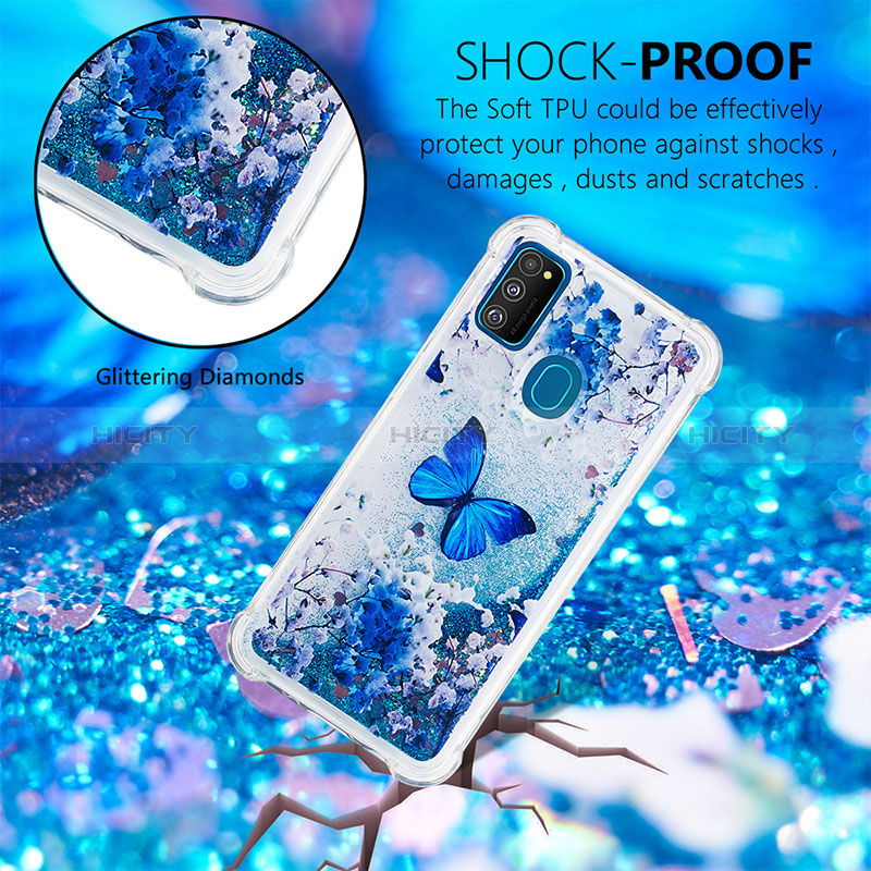 Funda Silicona Carcasa Goma Bling-Bling S03 para Samsung Galaxy M30s